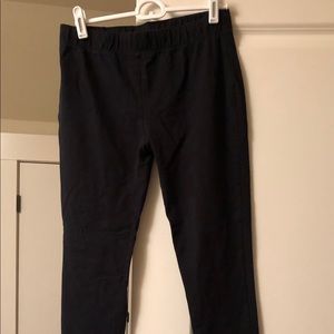 Garnet Hill organic cotton leggings